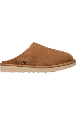 UGG Schoenen, Heren, , 38 EU, Suède, Suède Pantoffels met Rubberen Zool