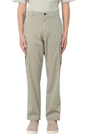 ELEVENTY Broeken, Heren, Groen, W33, Blauwe Cargo Broek