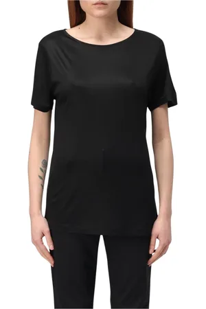 FAY Tops, Dames, Zwart, M, Witte Polo Shirt voor Vrouwen