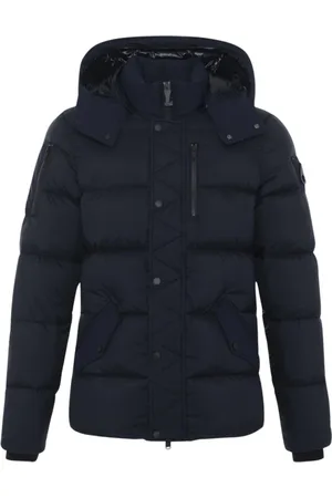 Moose Knuckles Jassen, Heren, Blauw, 2Xl, Nylon, Everest Puffer Jacket