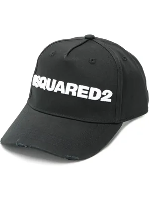 Dsquared2 Accessoires, Heren, Zwart, ONE Size, Katoen, Baseballpet