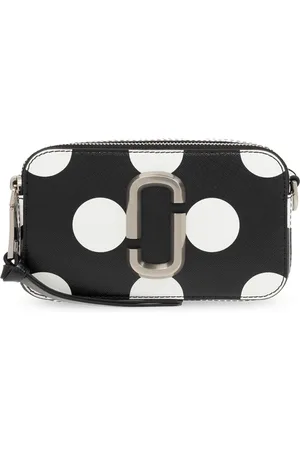 Marc Jacobs Tassen, Dames, Zwart, ONE Size, Leer, Snapshot Schoudertas