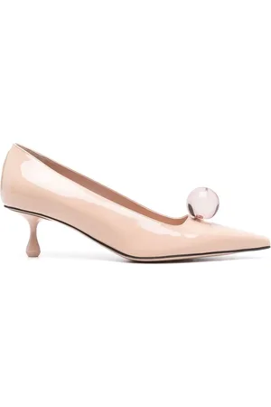 Jimmy Choo Schoenen, Dames, , 41 EU, Leer, Patentleren Slip-On Hakken