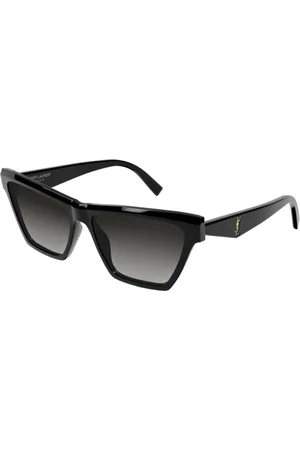 Saint Laurent Accessoires, unisex, Zwart, ONE Size, Cat-Eye Brillen Glamour Stijl