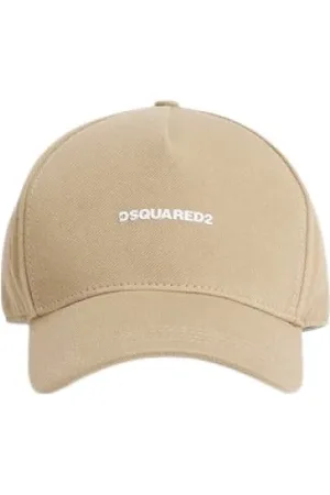 Dsquared2 Accessoires, Dames, , ONE Size, Katoen, Baseballpet met Geborduurd Logo