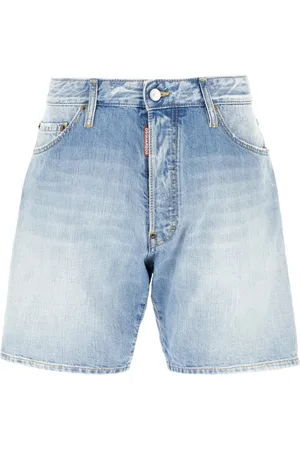 Dsquared2 Korte broeken, Heren, Blauw, S, Katoen, Stijlvolle Bermuda Shorts