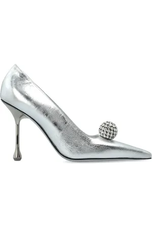 Jimmy Choo Schoenen, Dames, Grijs, 40 EU, Leer, Orb Pumps