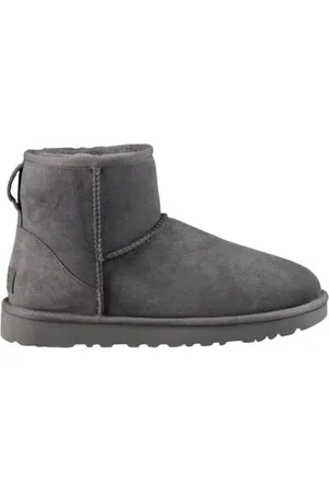 UGG Schoenen, Dames, Grijs, 36 EU, Wol, Classic Mini II Boots