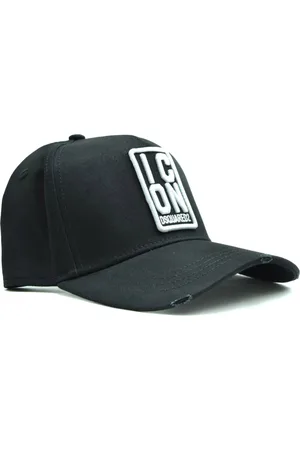 Dsquared2 Accessoires, Heren, Zwart, ONE Size, Stijlvolle Caps Collectie