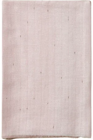 PESERICO SIGN Accessoires, Dames, Roze, ONE Size, Jacquard sjaal met Lurex