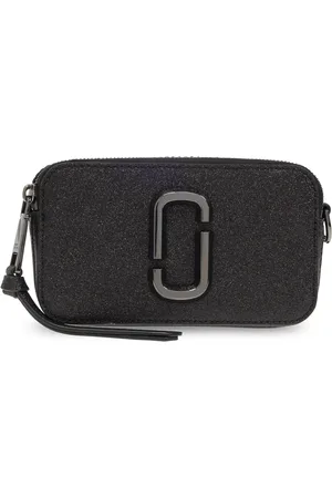 Marc Jacobs Tassen, Dames, Zwart, ONE Size, Leer, Snapshot Schoudertas
