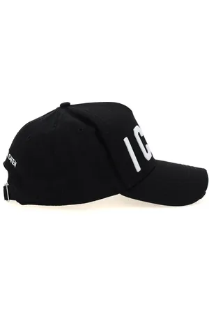 Dsquared2 Accessoires, Heren, Zwart, ONE Size, Stijlvolle Baseball Cap