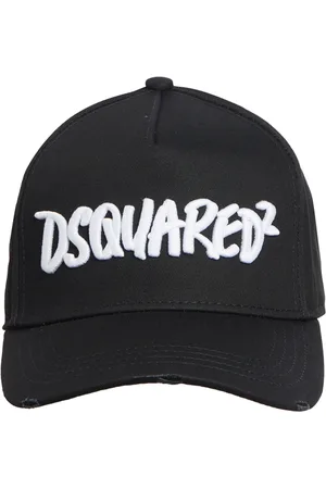 Dsquared2 Accessoires, unisex, Zwart, ONE Size, 3D Logo Cap