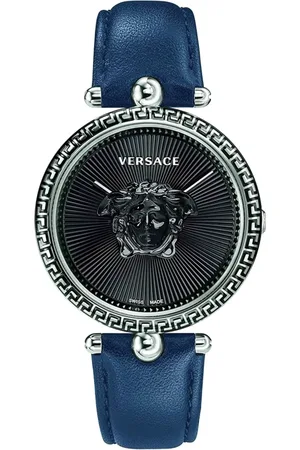 VERSACE Accessoires, Dames, Blauw, ONE Size, Dameshorloge Palazzo Empire Vco 080017 Blauw