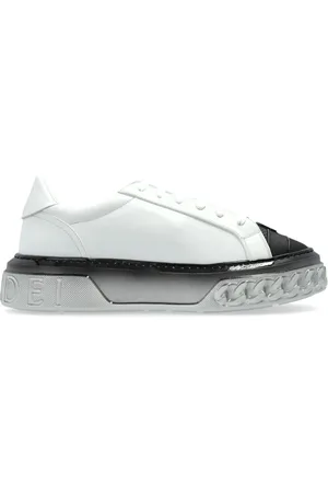 Casadei Schoenen, Dames, Wit, 39 EU, Leer, Sneakers Off Road
