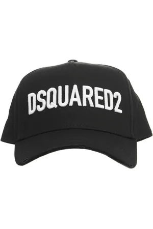 Dsquared2 Accessoires, Heren, Zwart, ONE Size, Katoen, Baseballpet