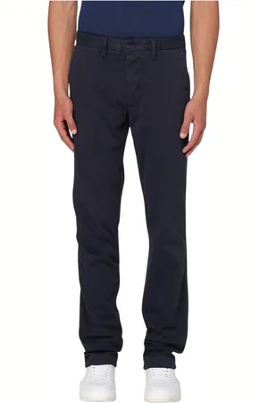 Blauer Broeken, Heren, Blauw, W36, Katoen, Witte Regular Fit Chino Broek