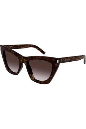 Saint Laurent Accessoires, unisex, Bruin, ONE Size, Kate Zonnebril