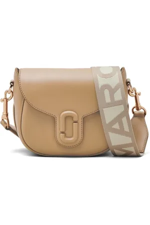Marc Jacobs Tassen, Dames, Bruin, ONE Size, Leer, Kleine Zadel Tas
