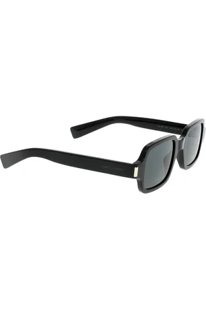 Saint Laurent Accessoires, Dames, Zwart, ONE Size, Klassieke zwarte zonnebril
