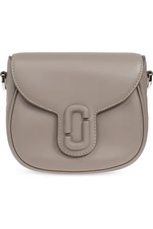 Marc Jacobs Tassen, Dames, Grijs, ONE Size, Leer, Shoulder Bag The J Marc Small