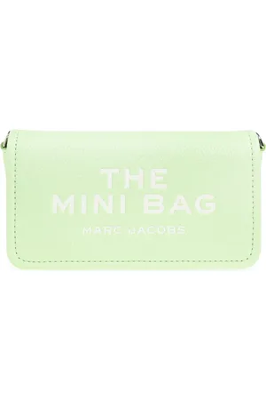 Marc Jacobs Tassen, Dames, Groen, ONE Size, Leer, Shoulder Bag The Mini Bag