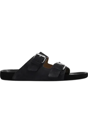 Isabel Marant Schoenen, Heren, Zwart, 41 EU, Leer, Lekson Slippers