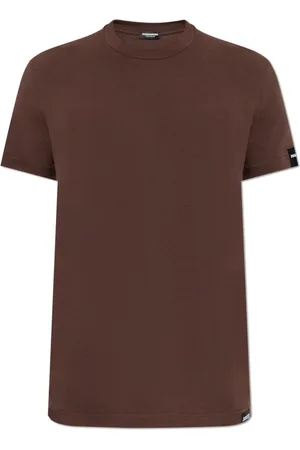 Dsquared2 Tops, Heren, Bruin, M, Katoen, T-shirt uit de ondergoedcollectie