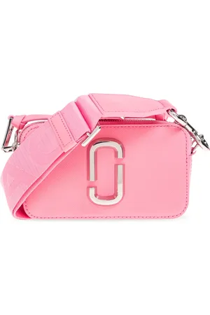 Marc Jacobs Tassen, Dames, Roze, ONE Size, Leer, Snapshot schoudertas