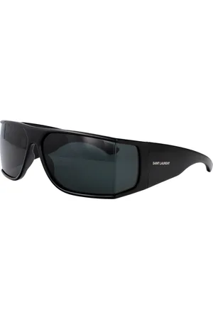 Saint Laurent Accessoires, unisex, Zwart, ONE Size, Stijlvolle zonnebril SL 806
