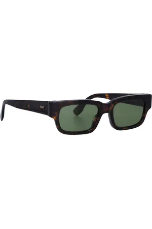 Retrosuperfuture Accessoires, Heren, Groen, ONE Size, Groene Modieuze Zonnebril Mannen