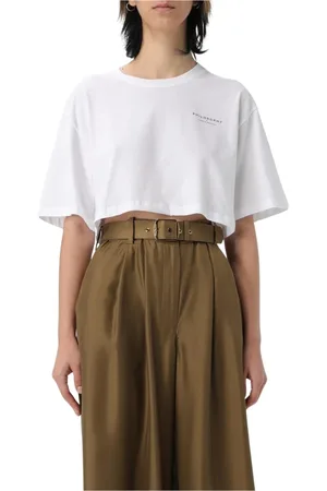 Serafini Tops, Dames, Wit, S, Witte korte mouwen T-shirt