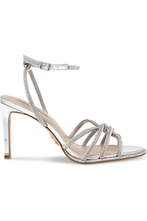 Steve Madden Schoenen, Dames, Grijs, 39 EU, Synthetische Stijl Hoge Hakken