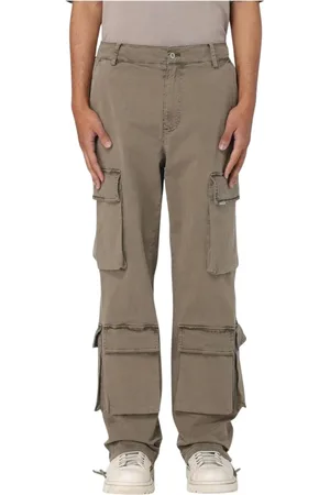 Represent Broeken, Heren, Groen, S, Multi Pocket Utility Cargo Broek