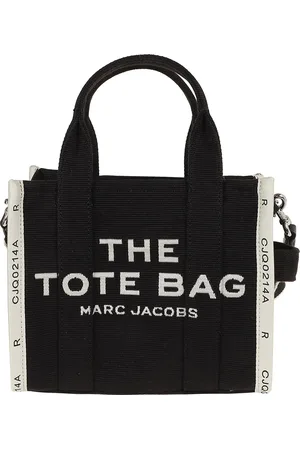 Marc Jacobs Tassen, Dames, Zwart, ONE Size, Jacquard Kleine Tote Tas