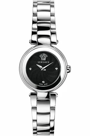 VERSACE Accessoires, Dames, Grijs, ONE Size, Dameshorloge Mystique