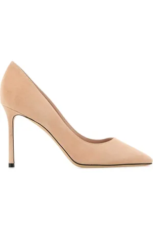 Jimmy Choo Schoenen, Dames, Roze, 37 EU, Suède, Romy 85 Pumps