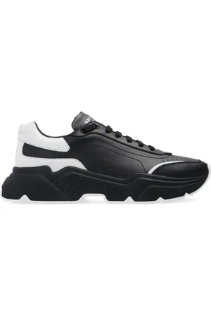 Dolce & Gabbana Schoenen, Heren, Zwart, 39 EU, Leer, Daymaster sneakers