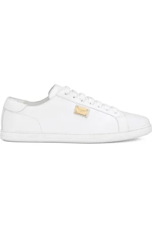 Dolce & Gabbana Schoenen, Heren, Wit, 43 EU, Leer, Saint Tropez Lage Sneakers