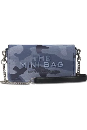 Marc Jacobs Tassen, Dames, Blauw, ONE Size, Katoen, Mini Tas Collectie