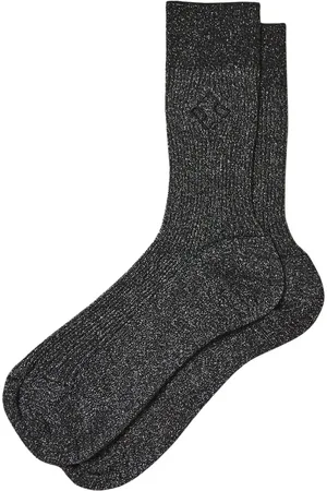 PESERICO SIGN Ondergoed, Dames, Zwart, S/M, Katoen, Katoenen en Lurex sokken