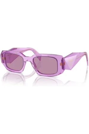 Prada Accessoires, Dames, Paars, ONE Size, Stijlvolle zonnebril voor vrouwen