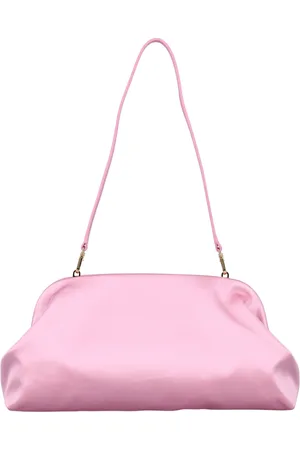 Serafini Tassen, Dames, Roze, ONE Size, Satijn, Lauren Small Clutch