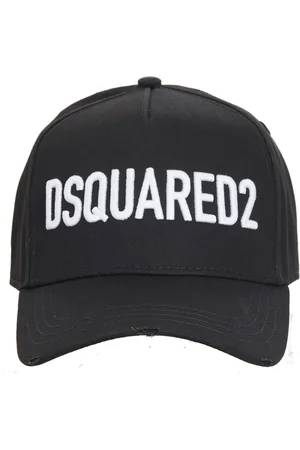 Dsquared2 Accessoires, unisex, Zwart, ONE Size, Logo Baseball Cap