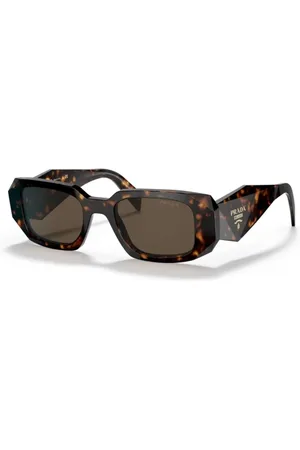 Prada Accessoires, unisex, Bruin, ONE Size, Stijlvolle Herfst/Winter Zonnebril