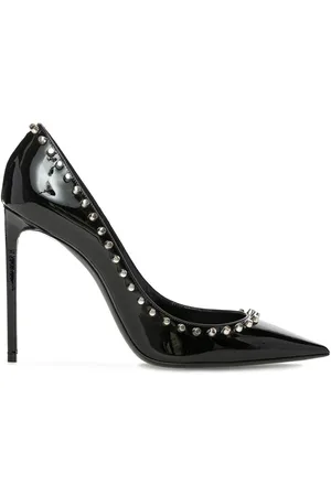 Saint Laurent Schoenen, Dames, Zwart, 35 EU, Elegante Zwarte Pumps
