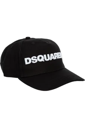 Dsquared2 Accessoires, Heren, Zwart, ONE Size, Katoen, Verstelbare Effen Logo Pet