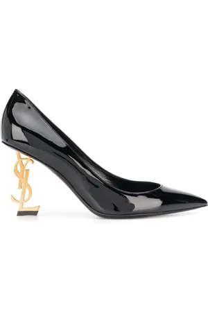 Saint Laurent Schoenen, Dames, Zwart, 36 EU, Zwarte Décolleté Schoenen