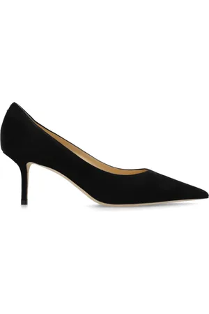 Jimmy Choo Schoenen, Dames, Zwart, 36 EU, Suède, Love Pumps