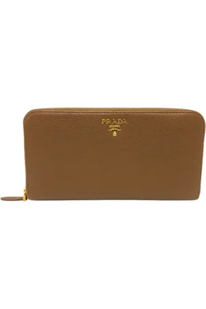 Prada Pre-owned, Dames, Bruin, ONE Size, Pre-owned Leather prada-bags